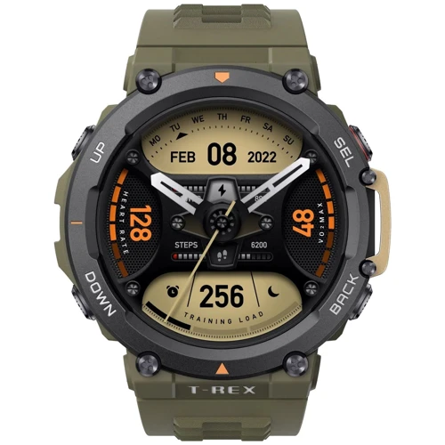 Смарт-часы Amazfit T-Rex 2 Wild Green: Тип гаджета Взрослые смарт часы