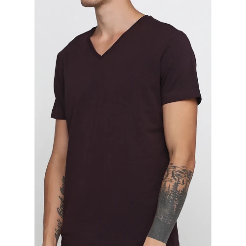Футболка H & M 2510874 L сливова: Сезон літо