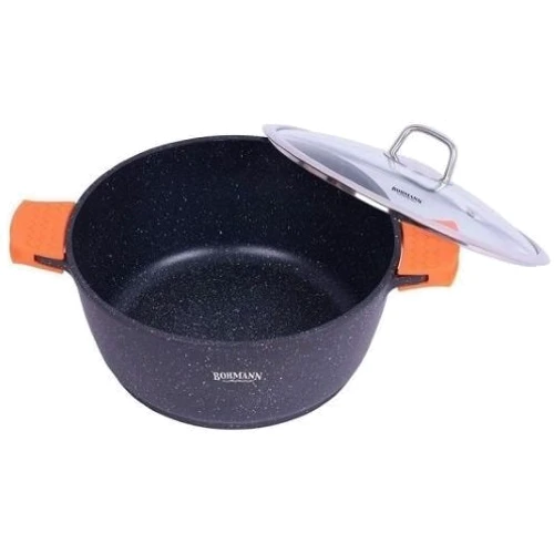Кастрюля Bohmann 24 см, 3.9 л (7350-24MRB-BH): Тип Традиционная