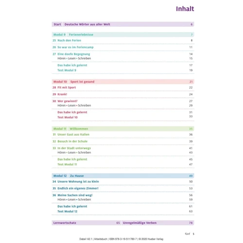 Dabei! A2.1: Arbeitsbuch: Жанр Учебники и пособия