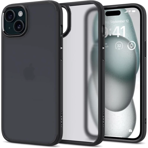 Чехол для iPhone Spigen Ultra Hybrid Frost Black (ACS06656) for iPhone 15 Plus