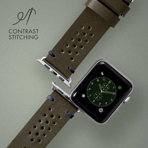 Аксессуар для Watch LAUT Heritage Watch Strap Olive (LAUT_AWL_HE_GN) for Apple Watch 42/44/45/49mm: Тип аксессуара ремешок