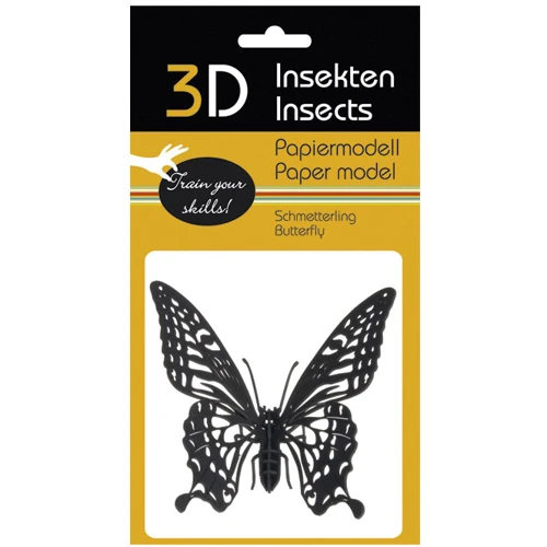 Метелик Butterfly Fridolin 3D модель: Вид Флора і фауна