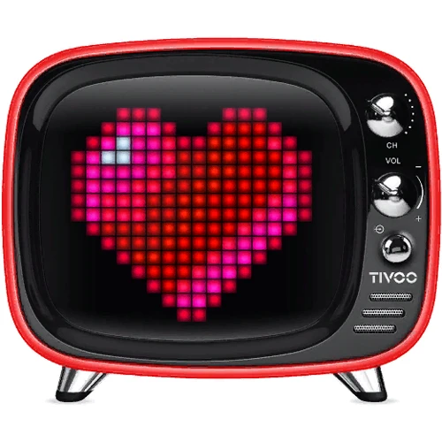 Акустика Divoom Tivoo Red: Цвет красный