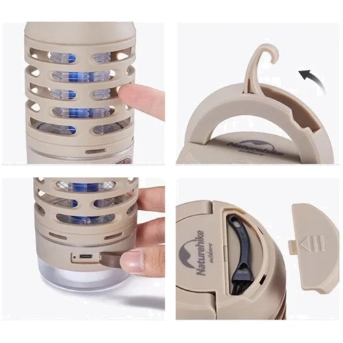 Фонарь туристический Naturehike NH22ZM005 Beige (6927595709573): Тип Фонарь-лампа