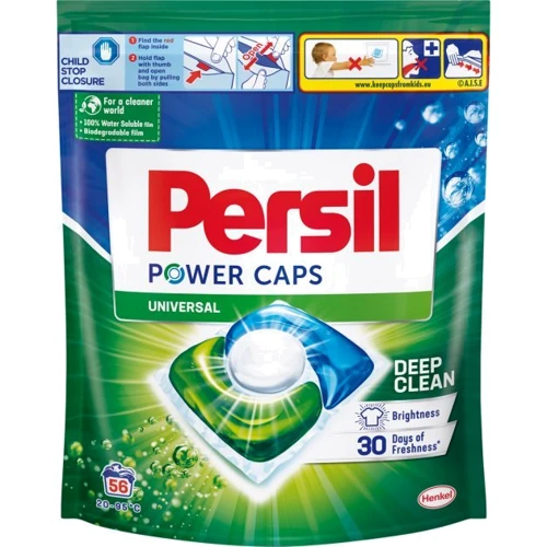 Капсули для прання Persil Power Caps Universal 56 шт