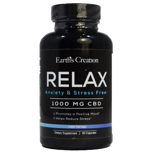 Earth`s Creation Relax Anxiety and Stress Formula Вітаміни для настрою та від стресу