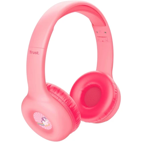 Наушники Trust Nouna Kids Wireless Pink (25274)