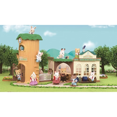 Игровой набор Sylvanian Families Школа-дерево (5105): Пол Для девочек