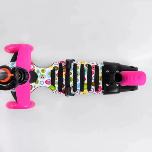 Самокат Best Scooter розовый (15800): Материал колес полиуретан