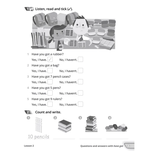 Quick Minds (Ukrainian edition) НУШ 2: Activity Book: Количество страниц 96