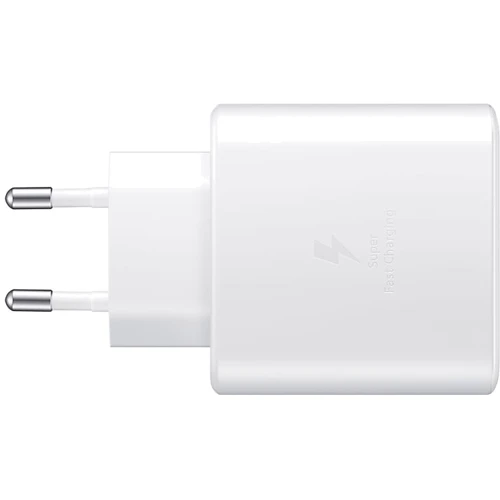 Зарядное устройство Samsung USB-C Wall Charger with Cable USB-C 45W White (EP-TA845XWEGRU): Тип сетевое