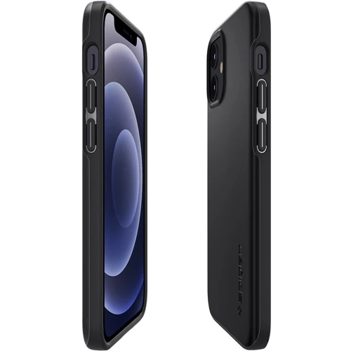 Чехол для iPhone Spigen Thin Fit Air Black for iPhone 12 mini: Тип чехла накладка на заднюю часть