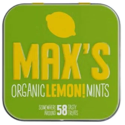 Драже Max's со вкусом лимона органическое 35 г (8719326033631)