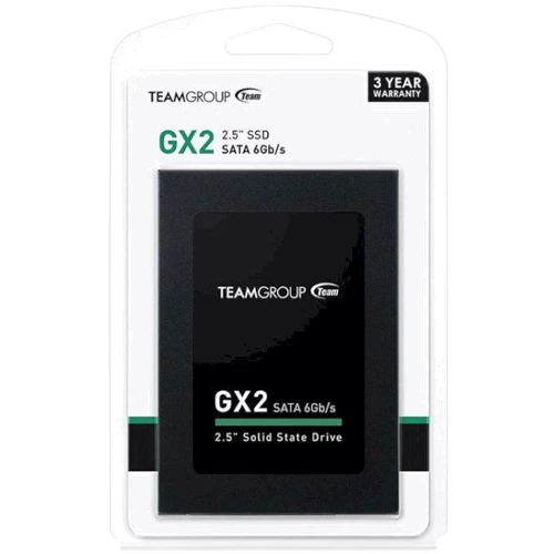 TEAM GX2 1 TB (T253X2001T0C101): Інтерфейс підключення SATA III