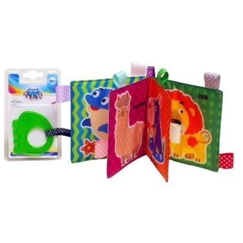 Книжка-шуршалка Mic Леопардик м'яка з прорізувачем (3778)