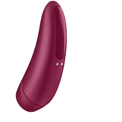 Вакуумный клиторальный стимулятор Satisfyer Curvy 1+ Rose Red