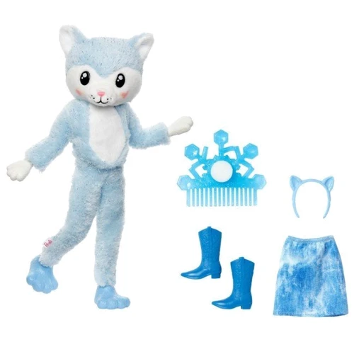 Лялька Barbie Cutie Reveal Зимовий блиск у костюмі хаски (HJL63) фото 4