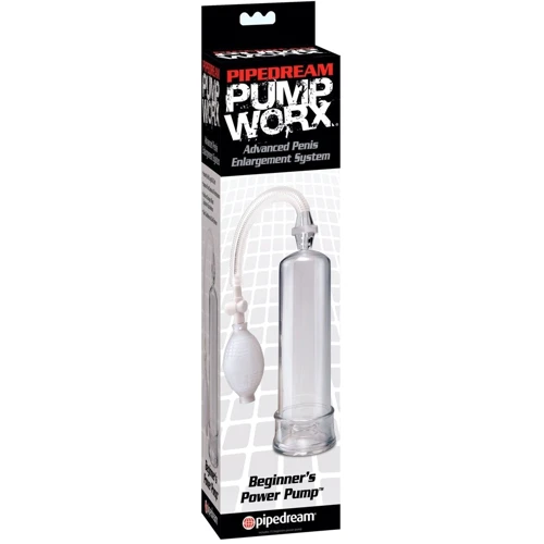 Вакуумная помпа Pipedream Pump Worx Beginner's Power Pump Clear