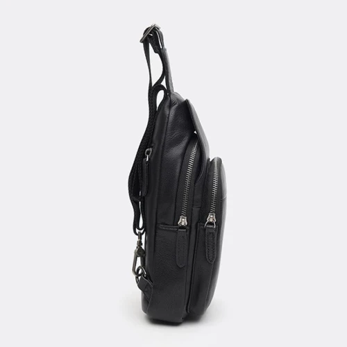 Мужская сумка-слинг Ricco Grande черная (K16165a-black): Тип Сумки