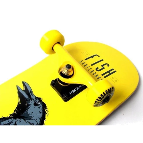 Скейтборд деревянный от Fish Skateboard raven