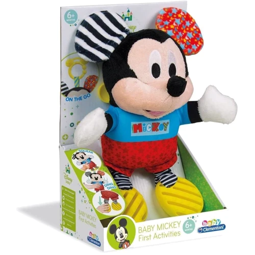 Іграшка м'яка на коляску Clementoni Baby Mickey серія Disney Baby (17165)