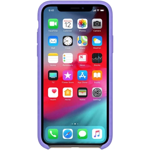 Чехол для iPhone Mobile Case Silicone Soft Cover Dasheen for iPhone 11 Pro: Цвет фиолетовый