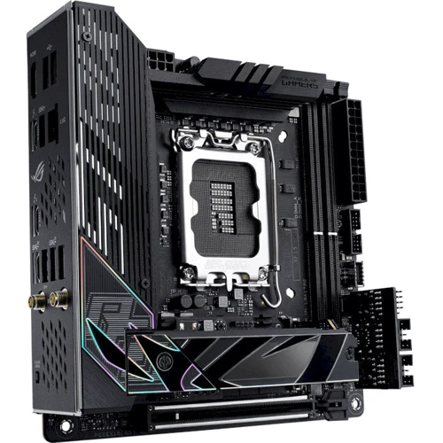 ASUS ROG STRIX Z790-I GAMING WIFI: Оперативная память 2xDDR5 7600 МГц, до 64 ГБ