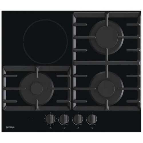 Варильна поверхня Gorenje GCE681BSC: Кількість конфорок 4