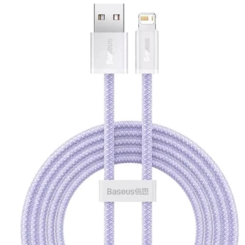 Кабель Baseus USB Cable to Lightning Dynamic 2 Series Fast Charging 2m Purple (CALD040105)
