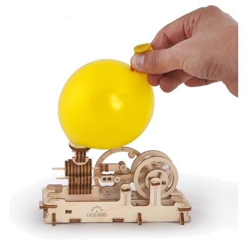Механічний 3D пазл UGEARS "Пневматичний двигун" (70009): Вид наука і техніка