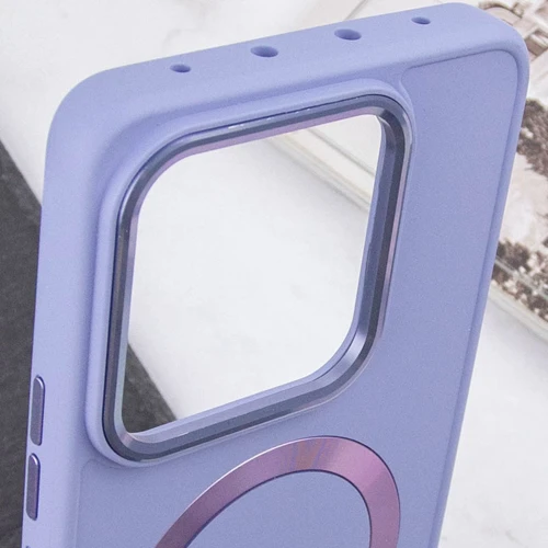 Чехол для телефонов TPU Case Bonbon Metal Style with MagSafe Dasheen for Xiaomi 13 Pro: Цвет сиреневый