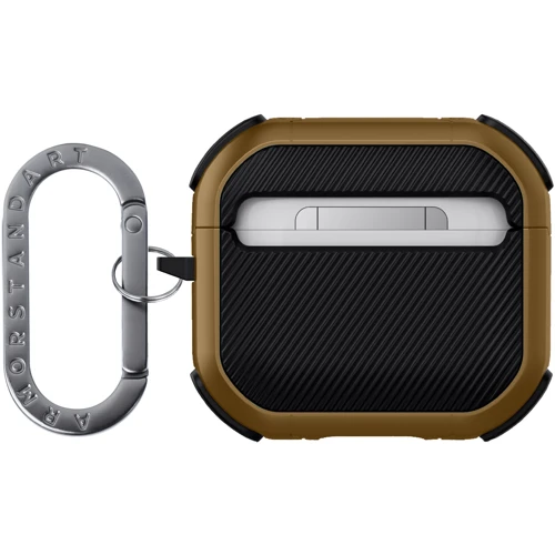 Чехол ArmorStandart Panzer Case Brown (ARM82556) for Apple Airpods 4