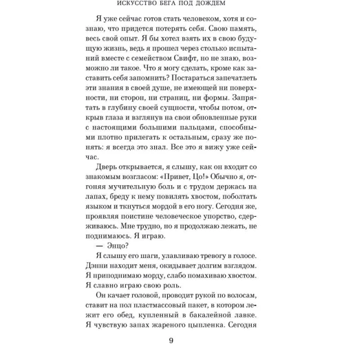 Гарт Стайн: Мистецтво бігу під дощем: Кількість сторінок 352