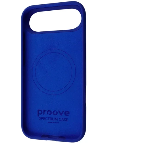 Чехол для iPhone Proove Spectrum Case with Magnetic Ring Acid Blue for iPhone 17 Air