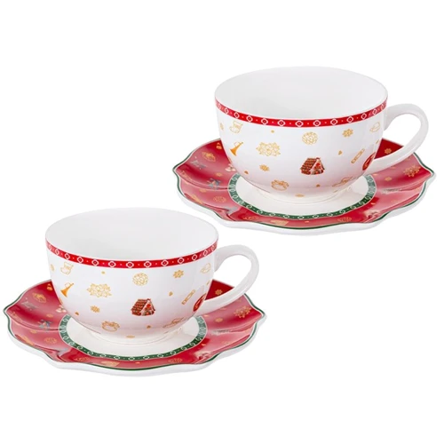 Чайний набір Lefard Christmas delight 4 предмети 250 мл (985-145)