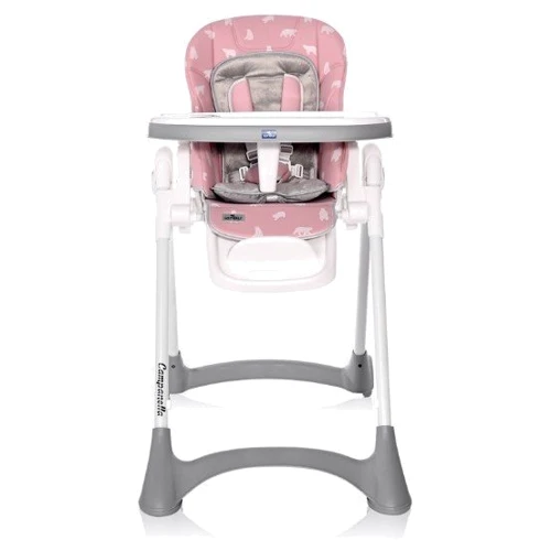 Стульчик для кормления Lorelli CAMPANELLA (pink bears): Тип классический стульчик