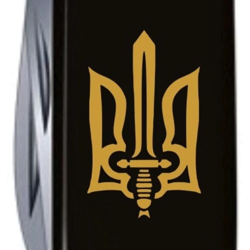 Мультитул Victorinox Spartan Ukraine 91мм/12 функцій/чорний /Трезубець ОУН (1.3603.3_T0305u): Кількість інструментів 12