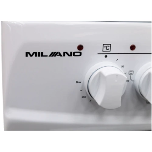 Плита комбінована MILANO ML50 E10+White: Тип духовки електрична