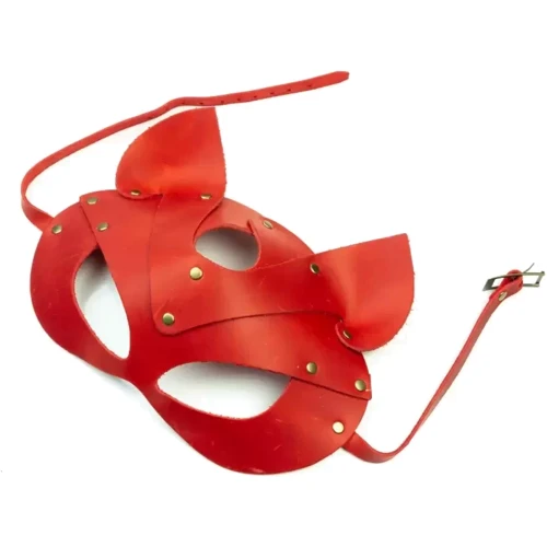 Маска кошки LOVECRAFT красная