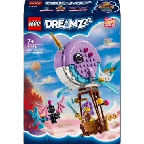 Конструктор LEGO DREAMZzz Воздушный шар Иззи «Нарвал» (71472)