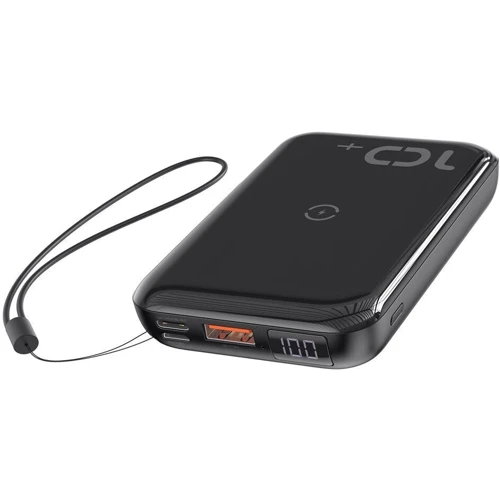 Внешний аккумулятор Baseus Power Bank 10000mAh Wireless Charger Mini S Black (PPXFF10W-01): Встроенный кабель нет