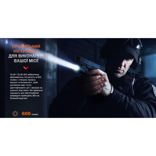 Ліхтар туристичний Fenix GL06-365 (GL06-365): Сертифікат захищеності IPX7