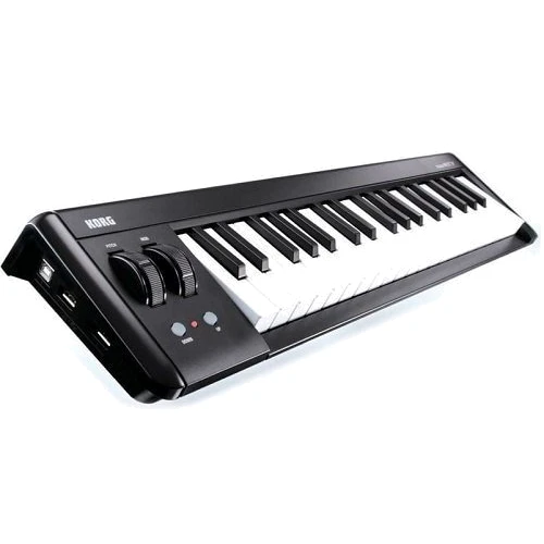 Компактная MIDI клавиатура Korg MICROKEY2-37: Разъёмы и интерфейсы MIDI in/out, USB