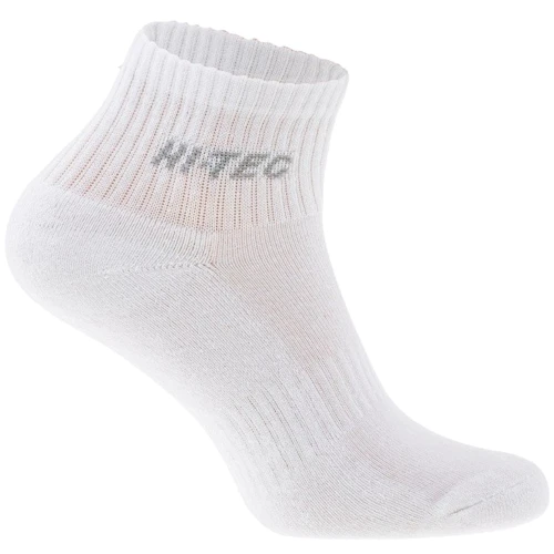 Носки Hi-Tec Quarro Pack (QUARRO PACK-WHITE) 44-47 (29-31) 3 пары белые фото 1