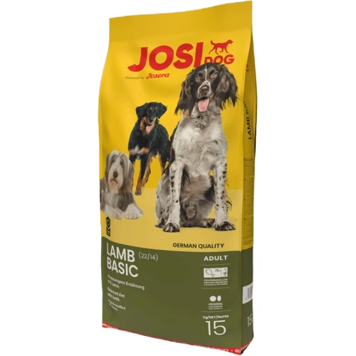 Сухий корм Josera JosiDog Lamb Basic для собак з ягням 15 кг: Тип Сухой корм