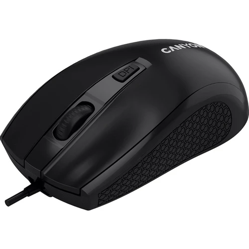 Мышь Canyon M-4 Black (CNE-CMS4): Интерфейс подключения USB