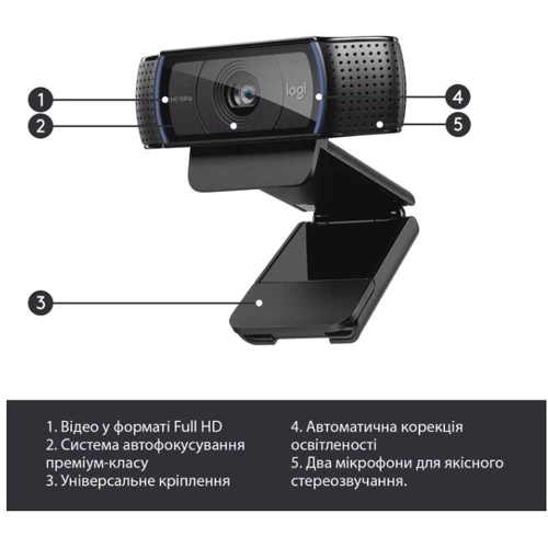 Logitech HD Pro C920 (960-001062) фото 4