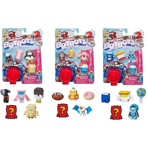 Набор Transformers Hasbro из 5-ти трансформеров BOTBOTS 5PK SUGAR SHOCKS (E4136): Развитие и изучение Развитие внимания, Развитие воображения, Развитие логики, Развитие мелкой моторики, Развитие мышлени