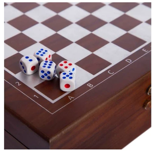 Набір Casino 3в1 шахи доміно карти (2886): Тип Дитячі